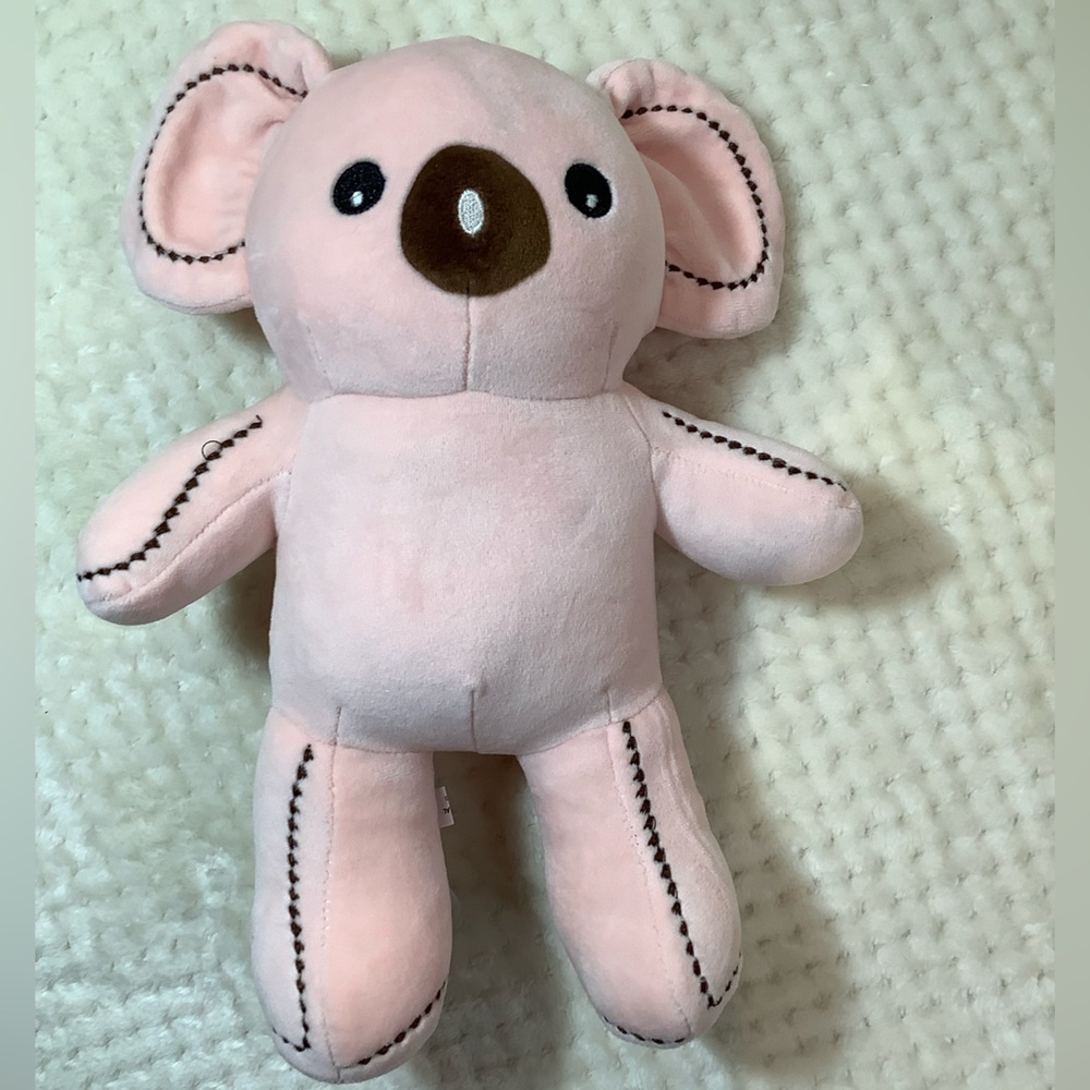Miniso Pink Plush Koala Bear Stuffed Animal Toy